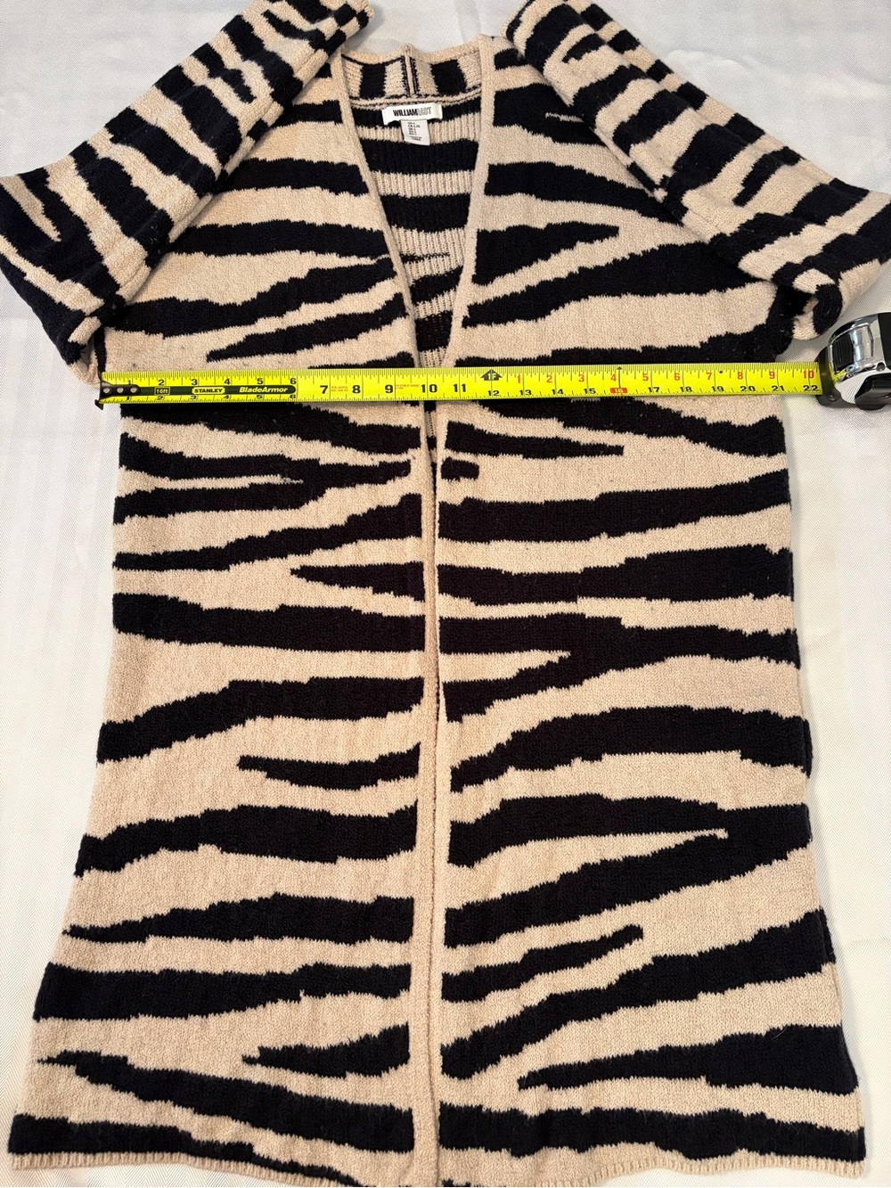 William Rast Open Front Sweater Jacket - Size Large. - Picture 6 of 12